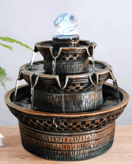 Desktop Water Fountain with Crystal Ball